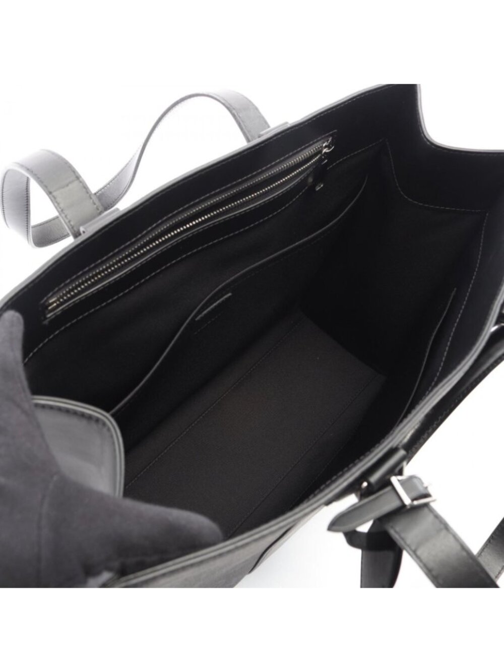 Louis Vuitton Tote Sac Plat Co Ting Canvas Leather - Picture 3 of 5